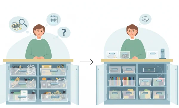 Hidden storage failing for an ADHD brain